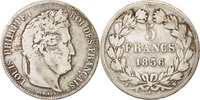 France 5 Francs Monnaie, Louis-Philippe, Lille, Argent, KM:749.13 -