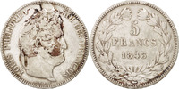 France 5 Francs Monnaie, Louis-Philippe, Lille, Argent, KM:749.13 -
