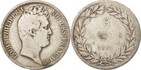 France 5 Francs Monnaie, Louis-Philippe, Paris, Argent, KM:736.1 -