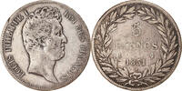France 5 Francs Monnaie, Louis-Philippe, Limoges, Argent, KM:735.6 -