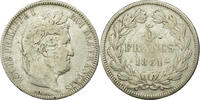 France 5 Francs Monnaie, Louis-Philippe, Rouen, Argent, KM:745.2 -