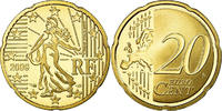 France 20 Euro Cent BE, Laiton, KM:1411 -