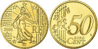 France 50 Euro Cent BE, Laiton, KM:1287 -
