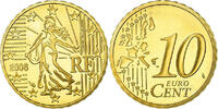 France 10 Euro Cent BE, Laiton, KM:1285 -