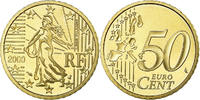 France 50 Euro Cent BE, Laiton, KM:1287 -