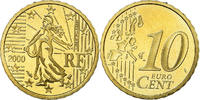 France 10 Euro Cent BE, Laiton, KM:1285 -