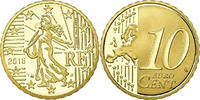 France 10 Euro Cent BE, Laiton, KM:New -