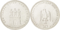 République fédérale allemande 10 Mark Monnaie, Hamburg, Germany -
