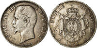 France 5 Francs Monnaie, Napoleon III, Napoléon III, Paris -