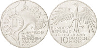 République fédérale allemande 10 Mark Monnaie, Hamburg, Argent -