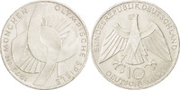 République fédérale allemande 10 Mark Monnaie, Munich, Argent -