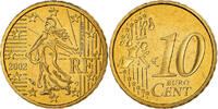 France 10 Euro Cent BE, Laiton, KM:1285 -