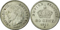France 20 Centimes Monnaie, Napoleon III, Napoléon III, Strasbourg -