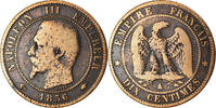 France 10 Centimes Monnaie, Napoleon III, Napoléon III, Paris -