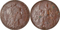 France 10 Centimes Monnaie, Dupuis, Paris, Bronze, Gadoury:277 -