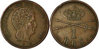 Danemark Rigsbankskilling Monnaie, Christian VIII, Altona, Cuivre -