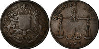 Inde britannique 1/4 Anna, Paisa Monnaie, INDIA-BRITISH, BOMBAY PRESIDENCY, Calcutta -