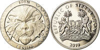 Sierra Leone Dollar Monnaie, Lion, British Royal Mint -