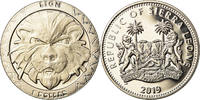 Sierra Leone Dollar Monnaie, Lion, British Royal Mint -