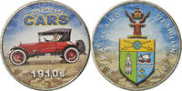 Somaliland 1/2 Shilling Monnaie, Automobiles - 100 ans - 1910 -
