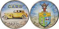Somaliland 1/2 Shilling Monnaie, Automobiles - 100 ans - 1930 -