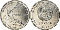 Transnistrie Rouble Monnaie, Esturgeon, Copper-nickel -