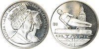 Îles Vierges britanniques Dollar Monnaie, BRITISH VIRGIN ISLANDS, Franklin Mint, Gymnastique -