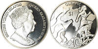 Îles Vierges britanniques Dollar Monnaie, BRITISH VIRGIN ISLANDS, Franklin Mint, Triathlon -
