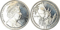 Îles Vierges britanniques Dollar Monnaie, BRITISH VIRGIN ISLANDS, Franklin Mint, 11 septembre 2001 -
