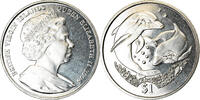 Îles Vierges britanniques Dollar Monnaie, BRITISH VIRGIN ISLANDS, Franklin Mint, Dauphins -