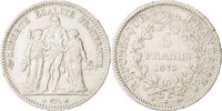 France 5 Francs Monnaie, Hercule, Bordeaux, Argent, KM:820.2 -
