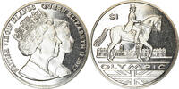 Îles Vierges britanniques Dollar Monnaie, BRITISH VIRGIN ISLANDS, Franklin Mint, Discipline -