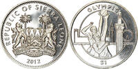 Sierra Leone Dollar Monnaie, British Royal Mint, Discipline Olympique - -