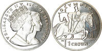 Île de Man Crown Monnaie, Isle of Man, Elizabeth II, Pobjoy Mint, Discipline -