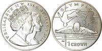 Île de Man Crown Monnaie, Isle of Man, Elizabeth II, Pobjoy Mint, Discipline -