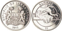 Sierra Leone Dollar Monnaie, British Royal Mint, Course de haies -