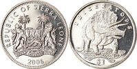 Sierra Leone Dollar Monnaie, Pobjoy Mint, Tricératops -