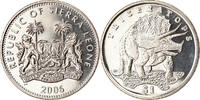 Sierra Leone Dollar Monnaie, Pobjoy Mint, Tricératops -