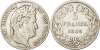 France 5 Francs Monnaie, Louis-Philippe, Paris, Argent, KM:749.1 -