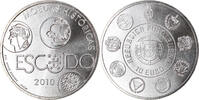 Portugal 10 Euro L'Escudo, Argent, KM:803 -