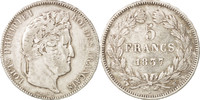 France 5 Francs Monnaie, Louis-Philippe, Lille, Argent, KM:749.13 -