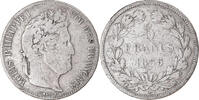 France 5 Francs Monnaie, Louis-Philippe, Toulouse, Argent -