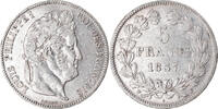 France 5 Francs Monnaie, Louis-Philippe, Lille, Argent -