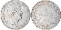 France 5 Francs Monnaie, Louis-Philippe, Marseille, Argent -