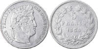 France 5 Francs Monnaie, Louis-Philippe, Lille, Argent -