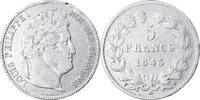 France 5 Francs Monnaie, Louis-Philippe, Lille, Argent -
