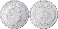 France 5 Francs Monnaie, Louis-Philippe, Bordeaux, Argent -