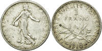 France Franc Monnaie, Semeuse, Paris, Argent, KM:844.1, Gadoury:467 -