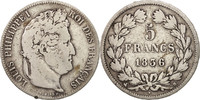 France 5 Francs Monnaie, Louis-Philippe, Rouen, Argent, KM:749.2 -