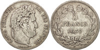 France 5 Francs Monnaie, Louis-Philippe, Paris, Argent, KM:749.1 -